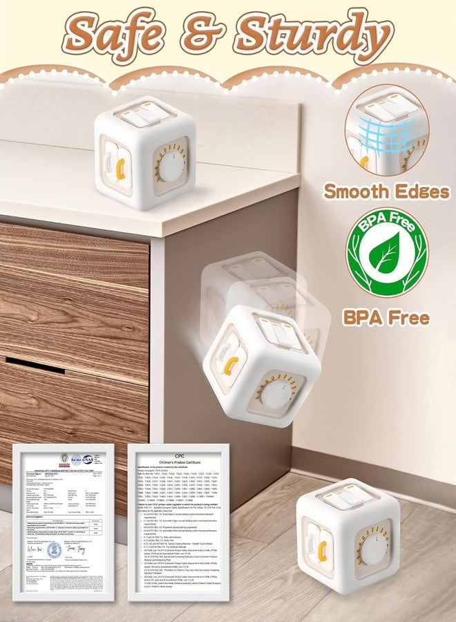 Bitnex 6 in 1 Busy Cube Montessori Toys for 1-3 Year Olds - Image 5